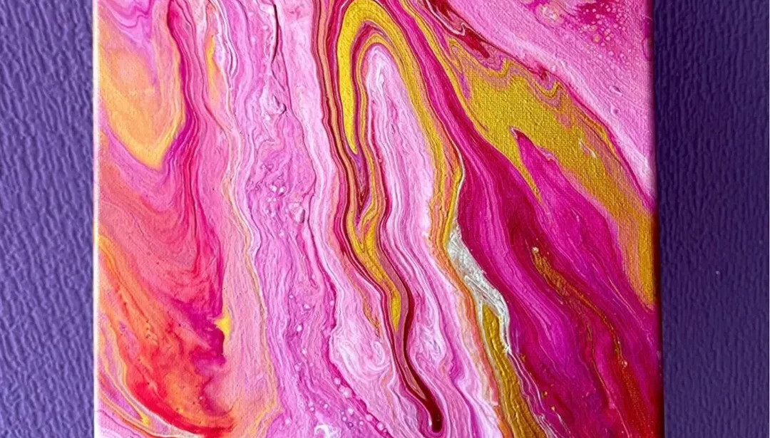 Флюид Арт — идеальный пример живописи в качестве медитации.🧘‍♀️🎨